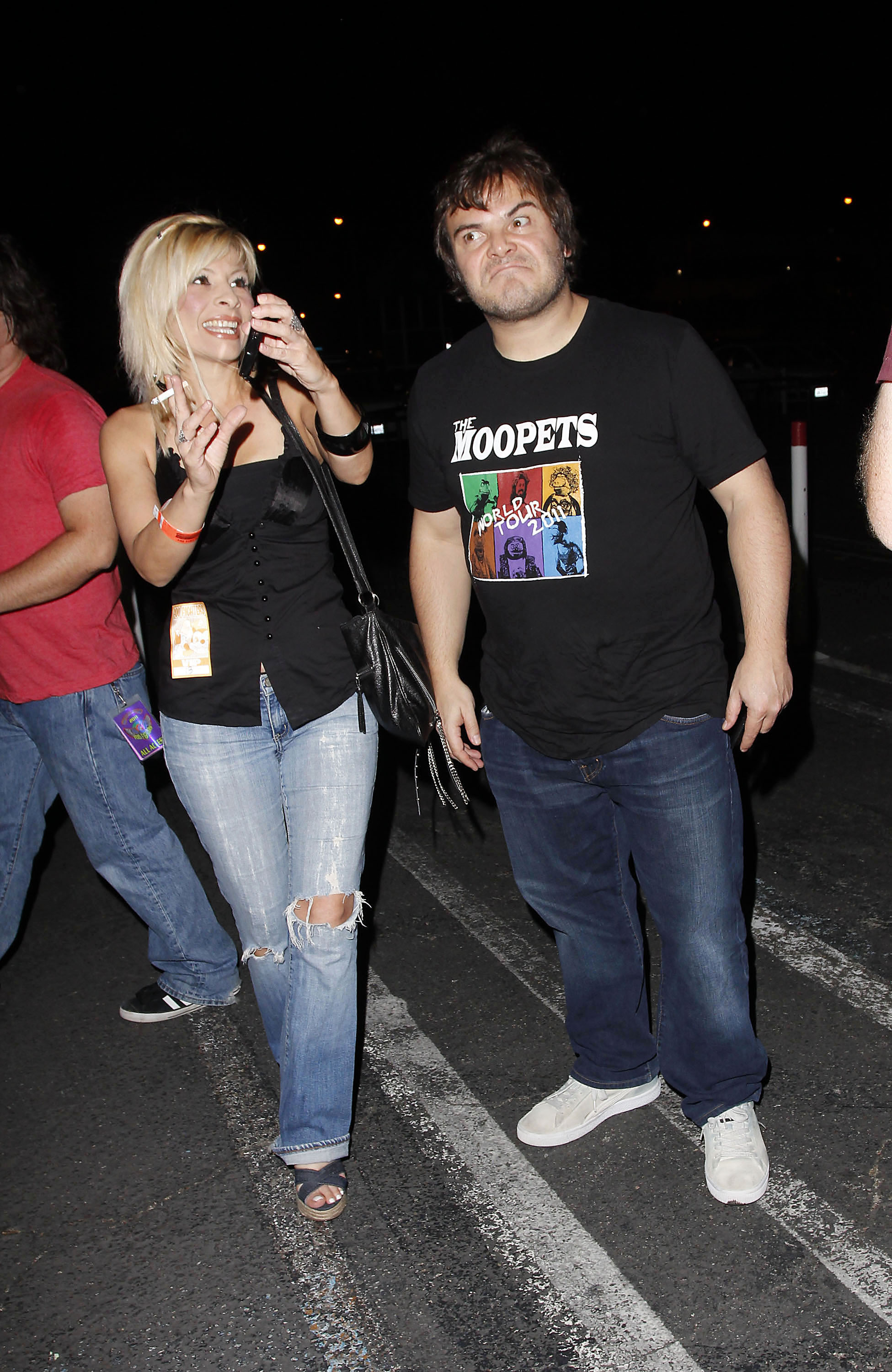 Jack Black attending the 'Foo Fighters' concert | Picture 102374